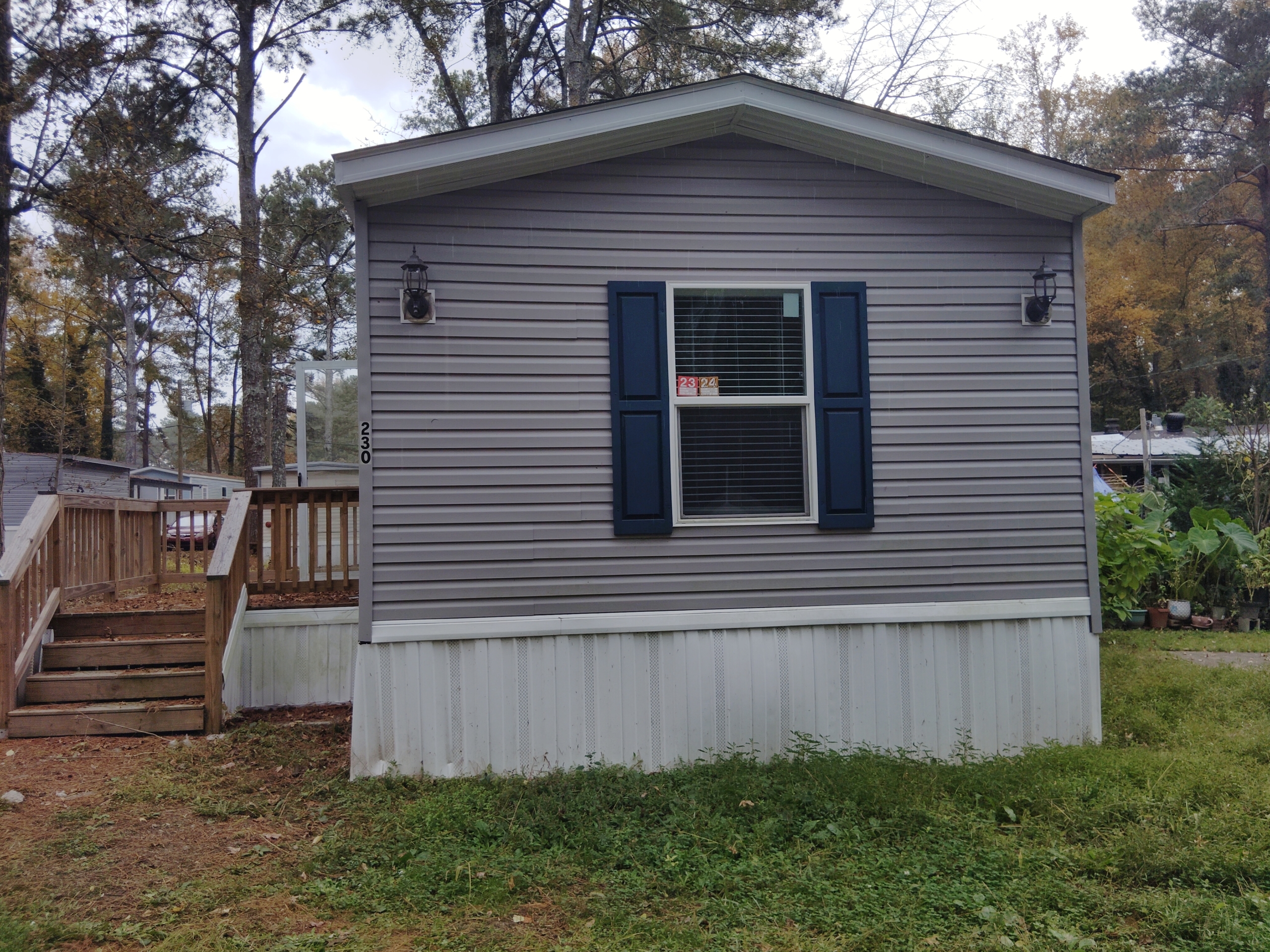 front of home